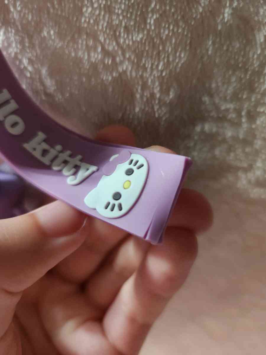 Hello Kitty Purple Teacup Keychain
