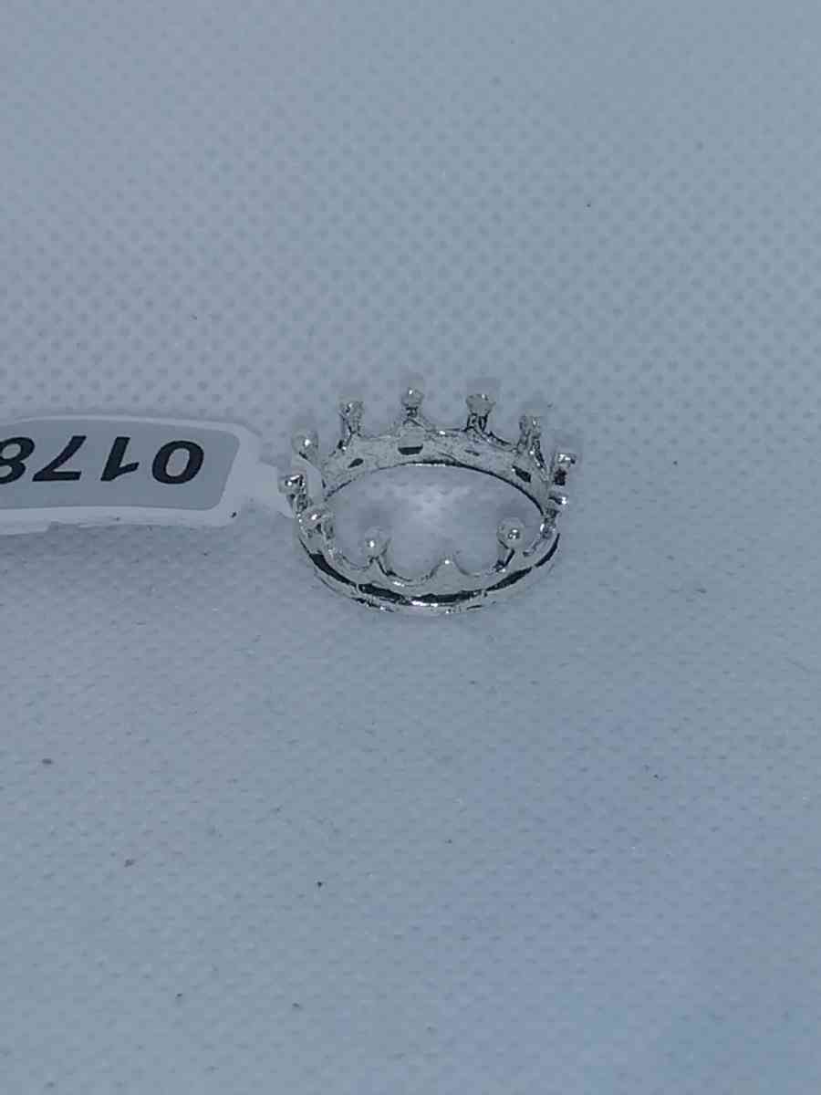 Silver Crown Ring