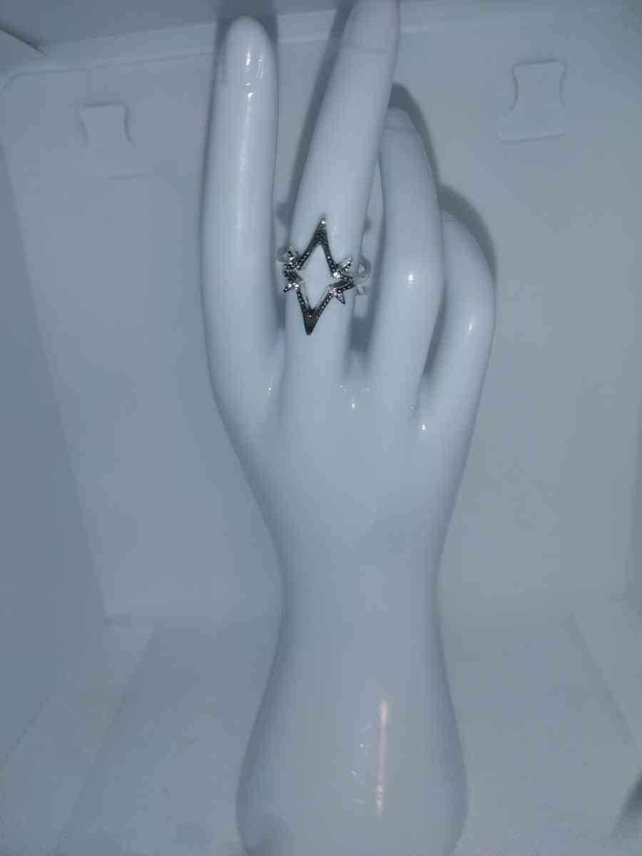 Bohemian Style Ring Sharp Angles