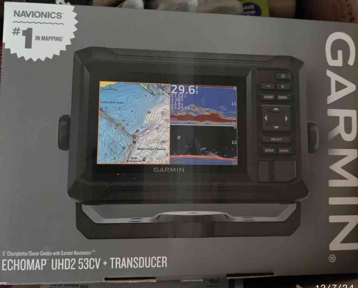 Garmin depth finder with built in navigation