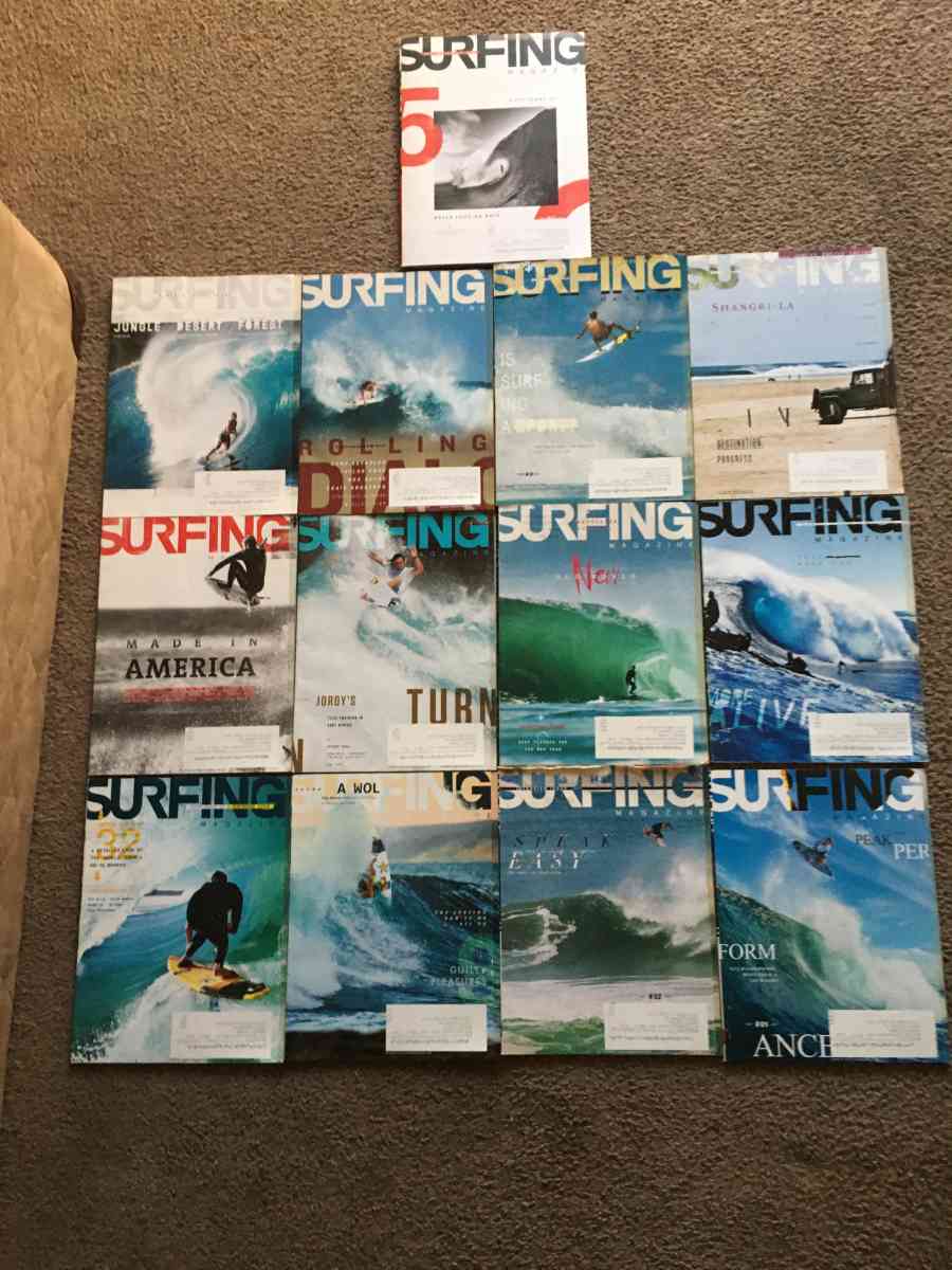 Surfer and Surfing Magazines