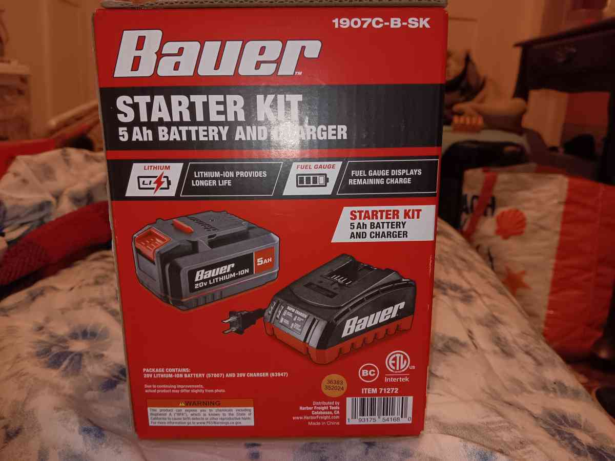 Drill batteries and charger