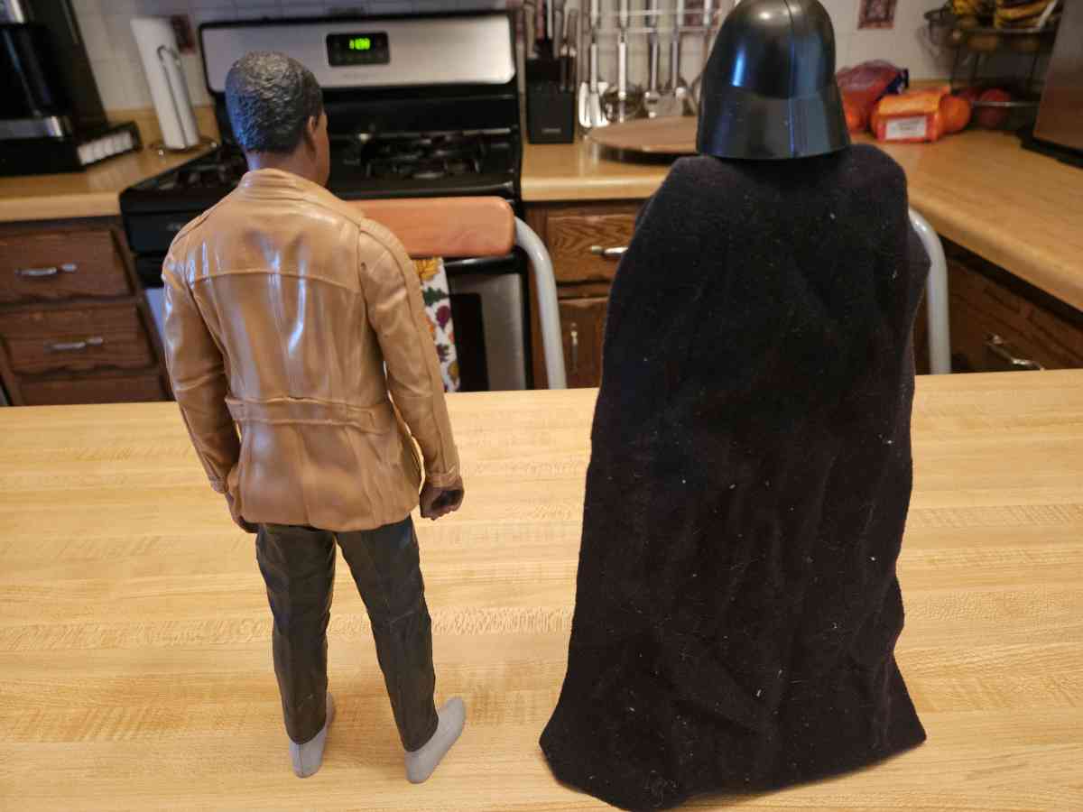 Star Wars Finn and Darth Vader Action Figures
