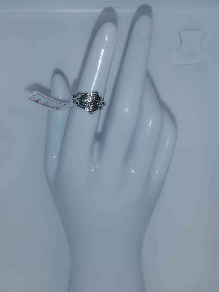 Palm Reader Silver Ring