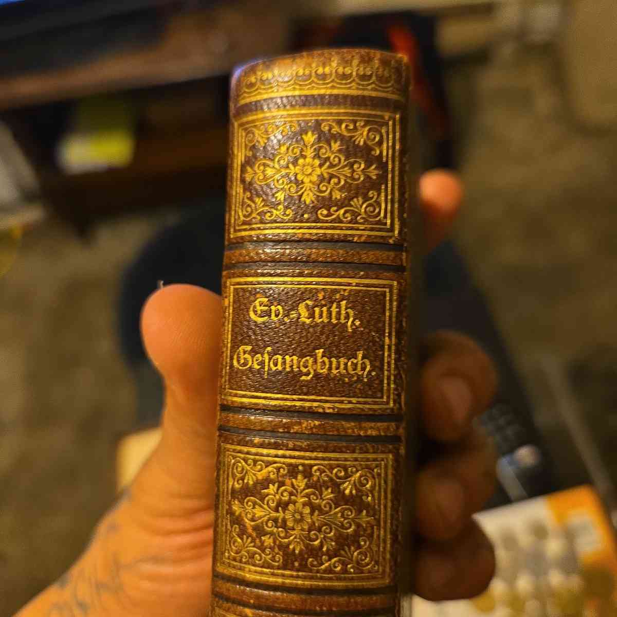 1886 german evangelical Lutheran hymnal