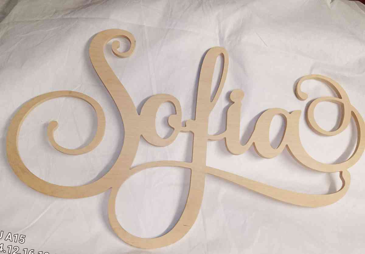 Sofia Cut Out In Wood