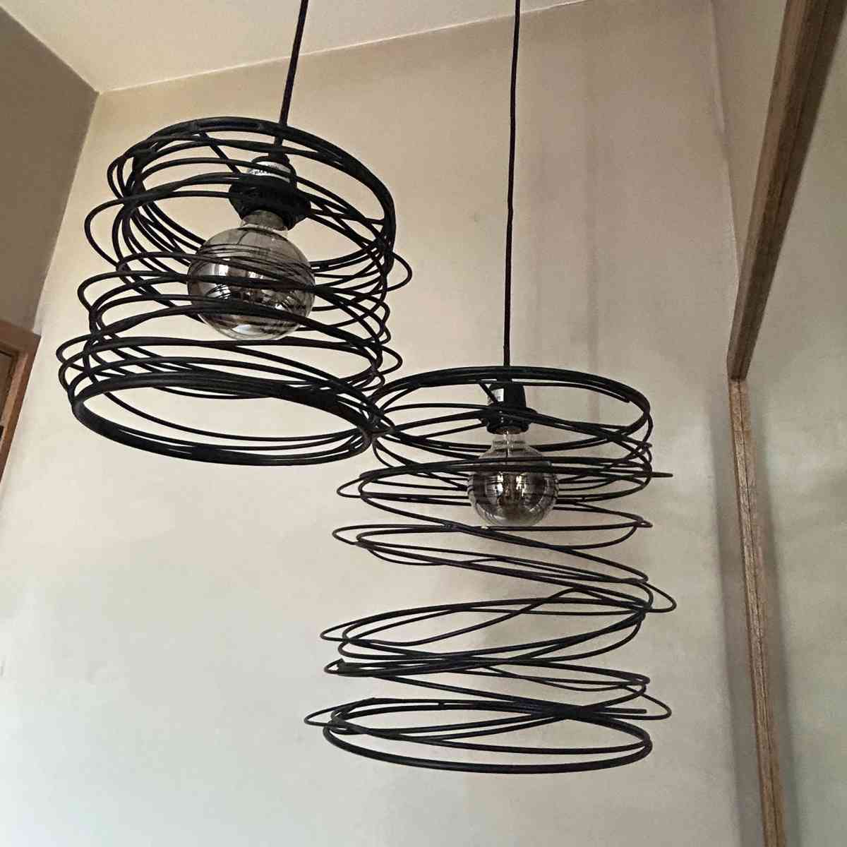 Modern wired pendant lights
