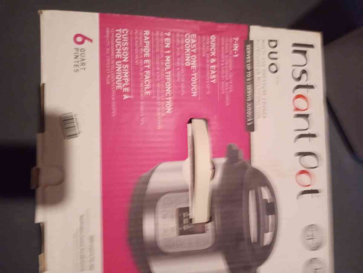 6 qt instant pot pressure cooker