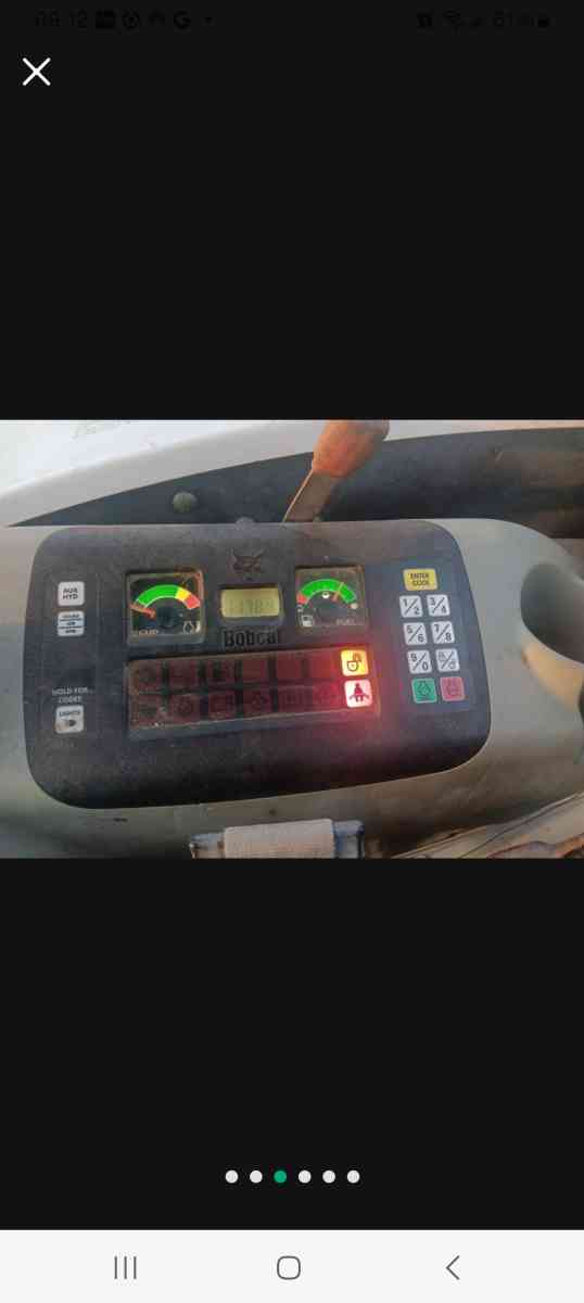 mini escavator bob cat 331D