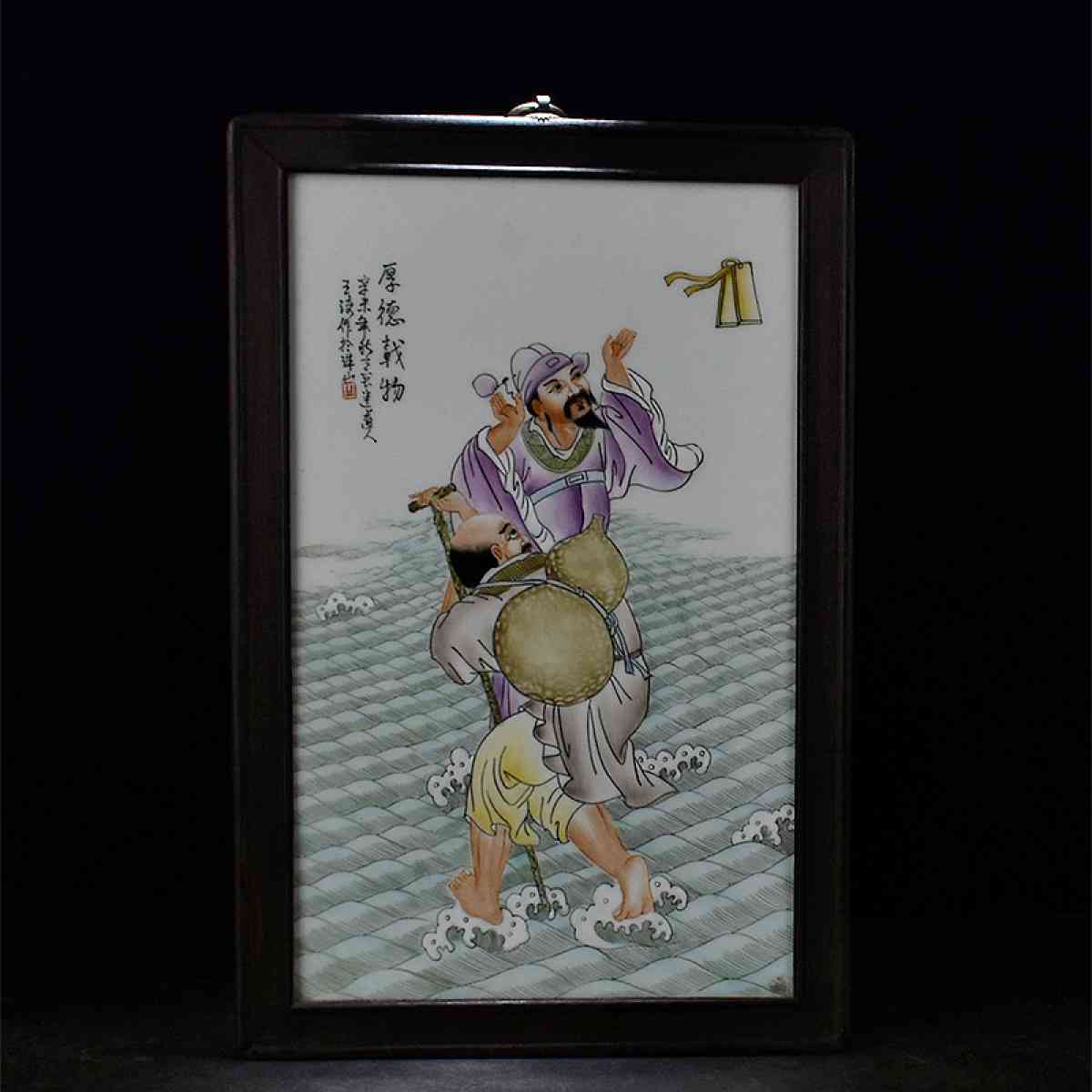 Chinese ceramic painting Asian antique porcelain