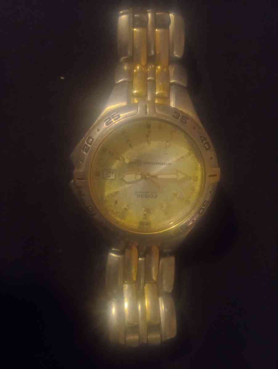 Mens Stainless Steel FOSSIl Watch