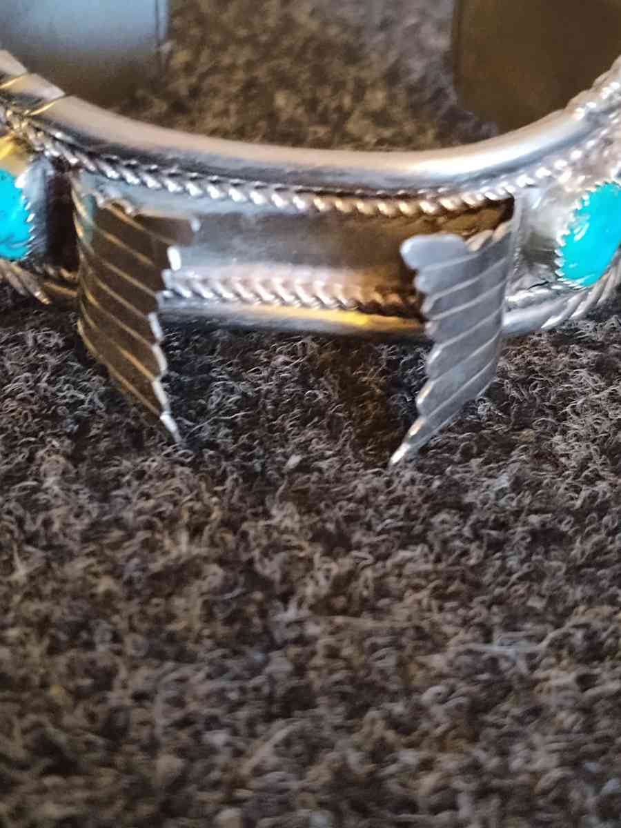 Native American Turquoise watch Band