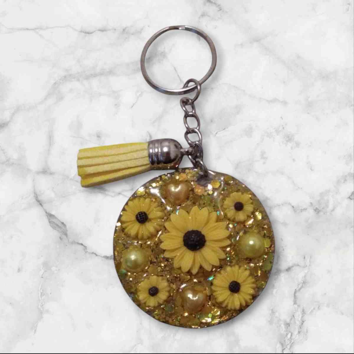 KEYCHAINS SUNFLOWER