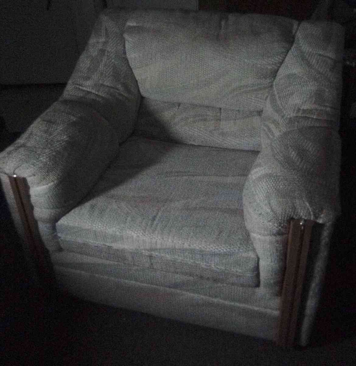 chair and file cabinet