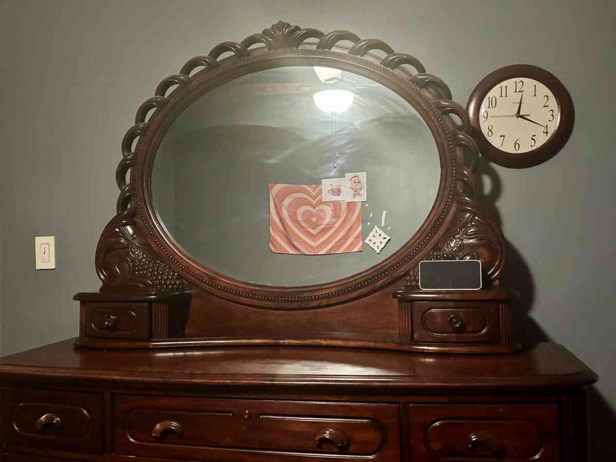 Vintage Dresser with Mirror