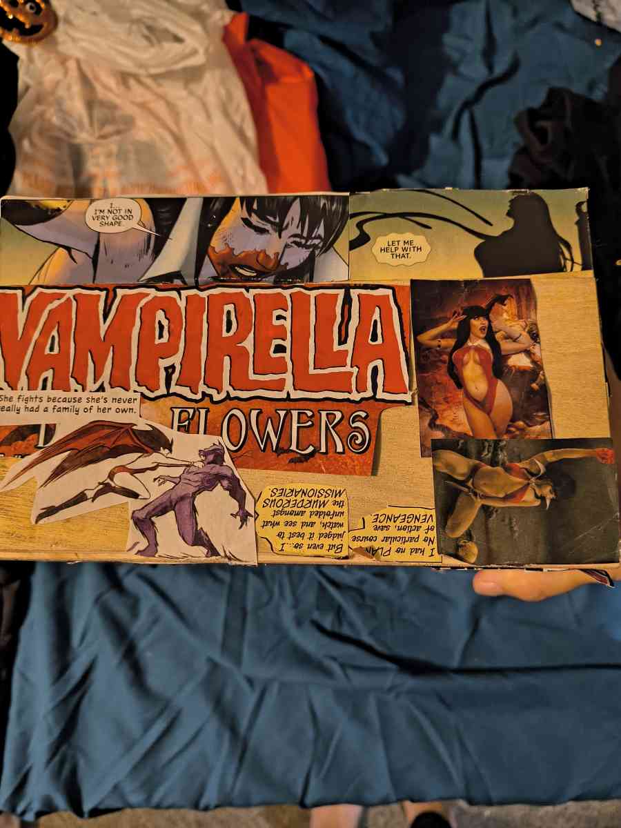 handmade comic book box