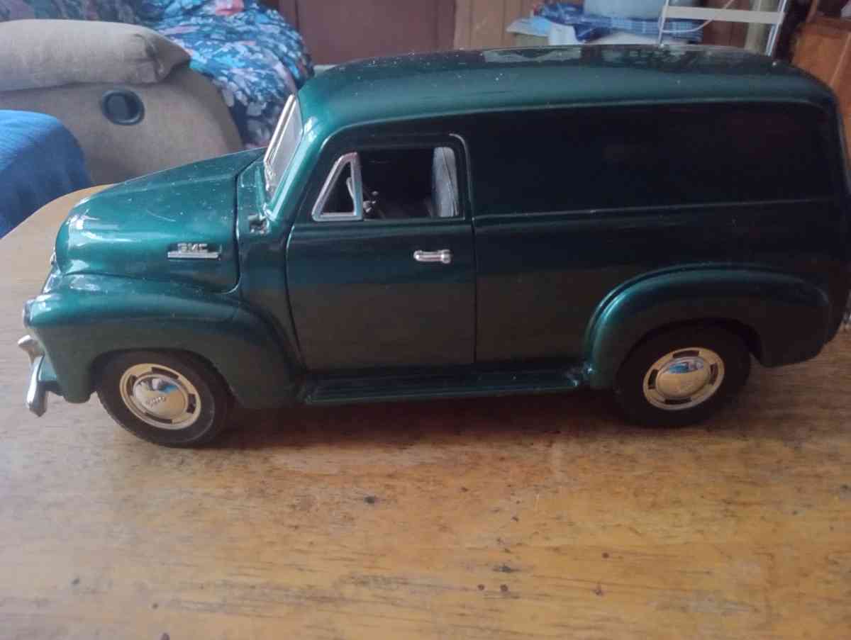 50 GMC Panel Truck and 55 Chevy Bel Air