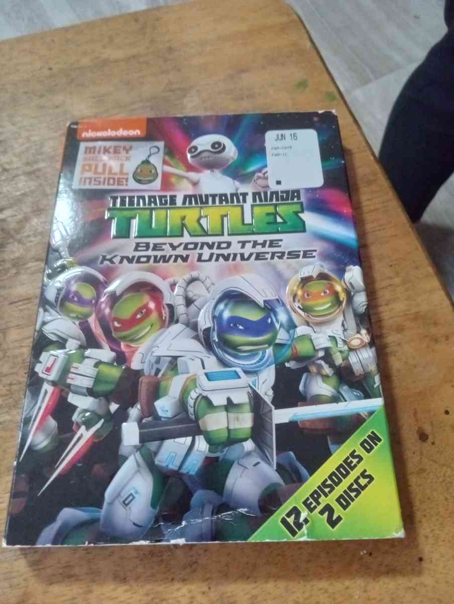 TMNT DVDs
