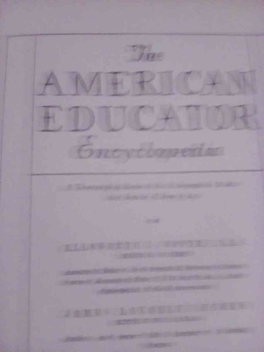 the American educator enchilada h to j book