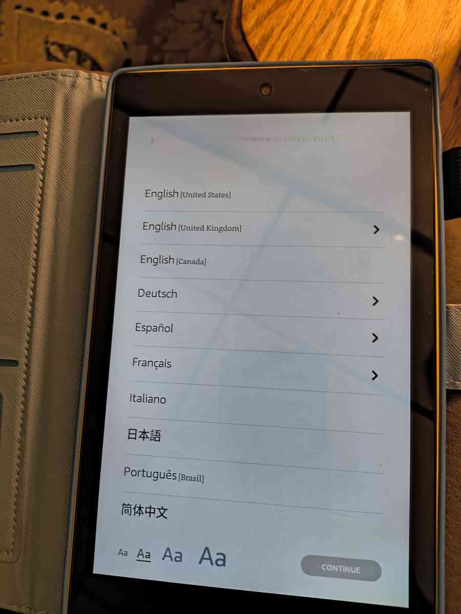 kindle fire tablet 8th generation HD