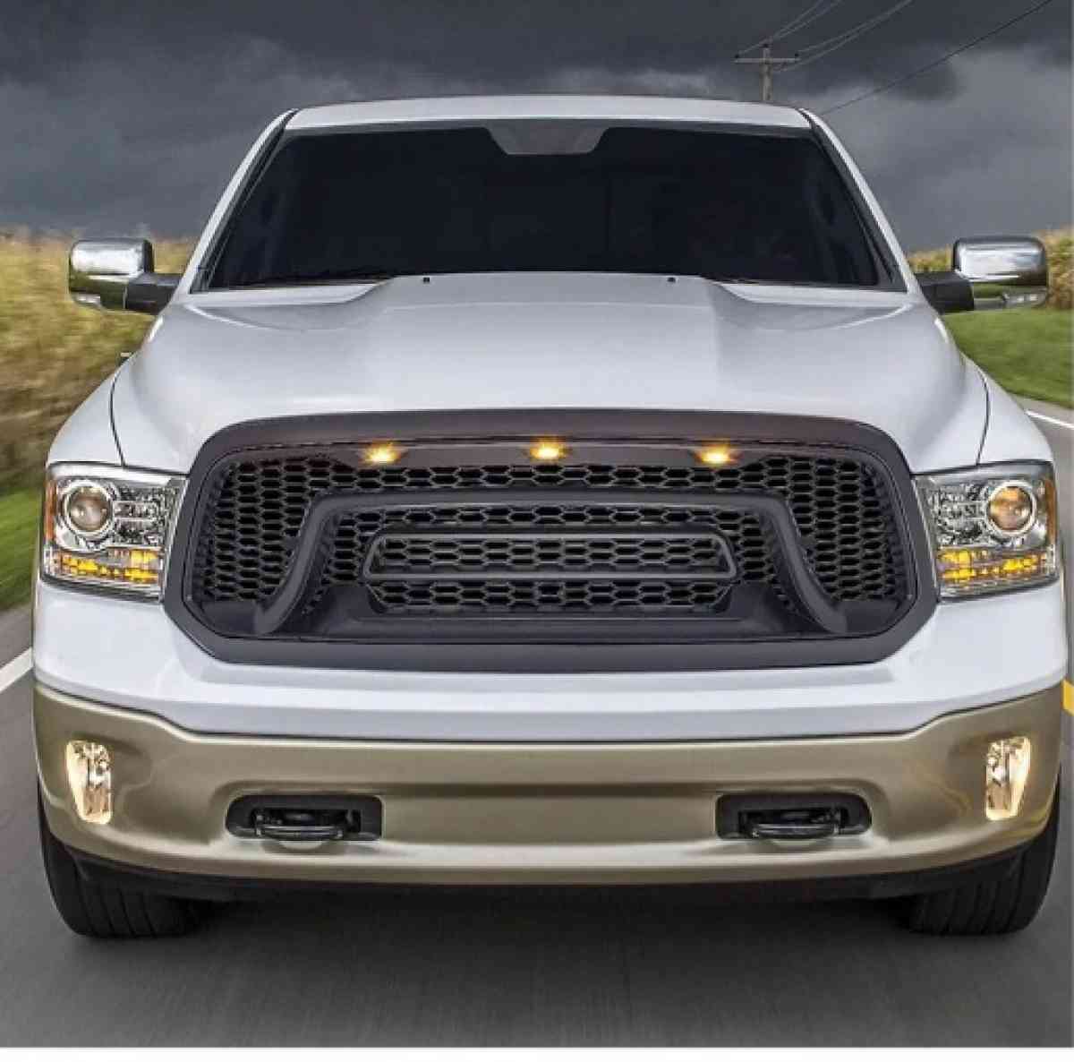 Offer grill with amber light for ram 1500 2013 2015