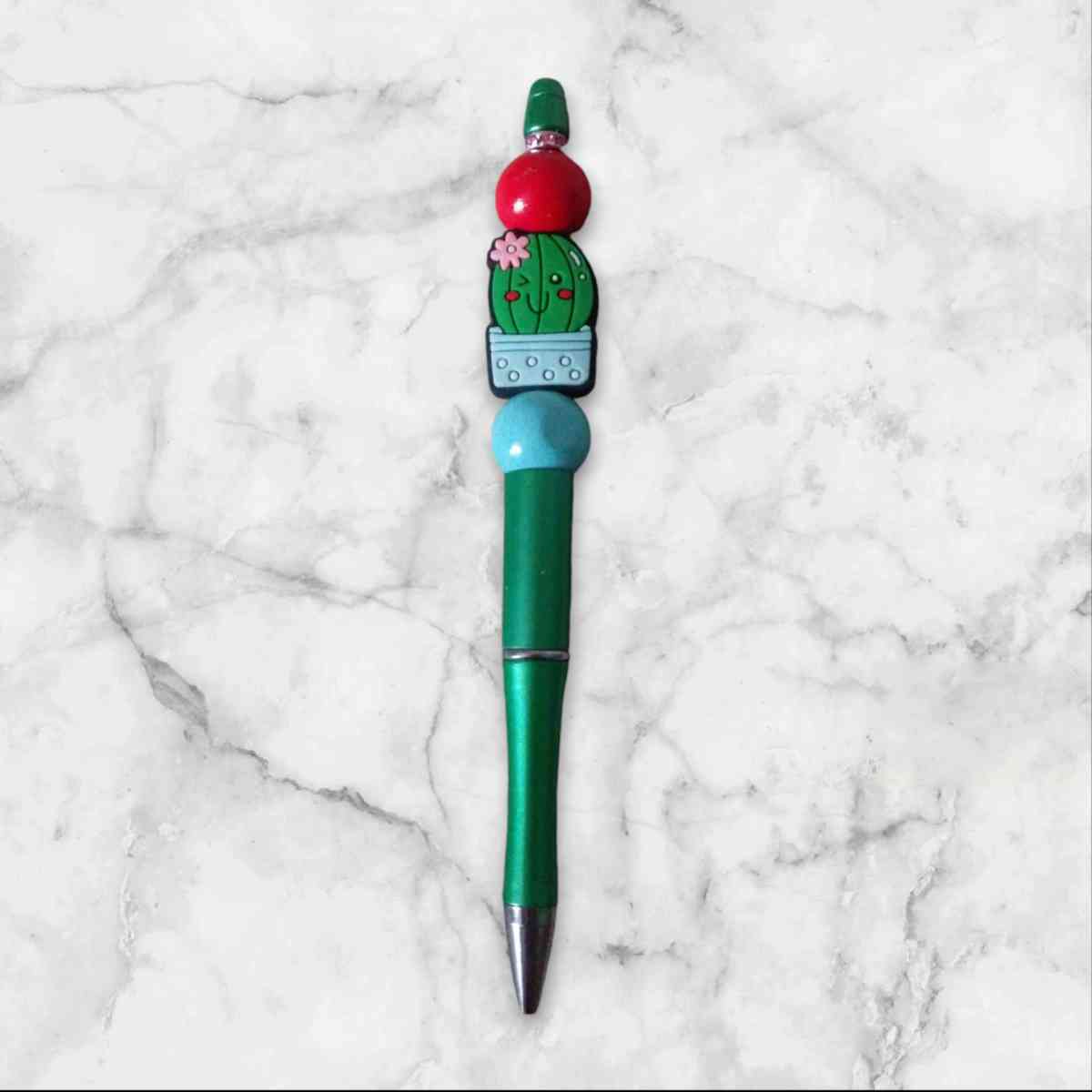 BEADABLE PENS CACTUS