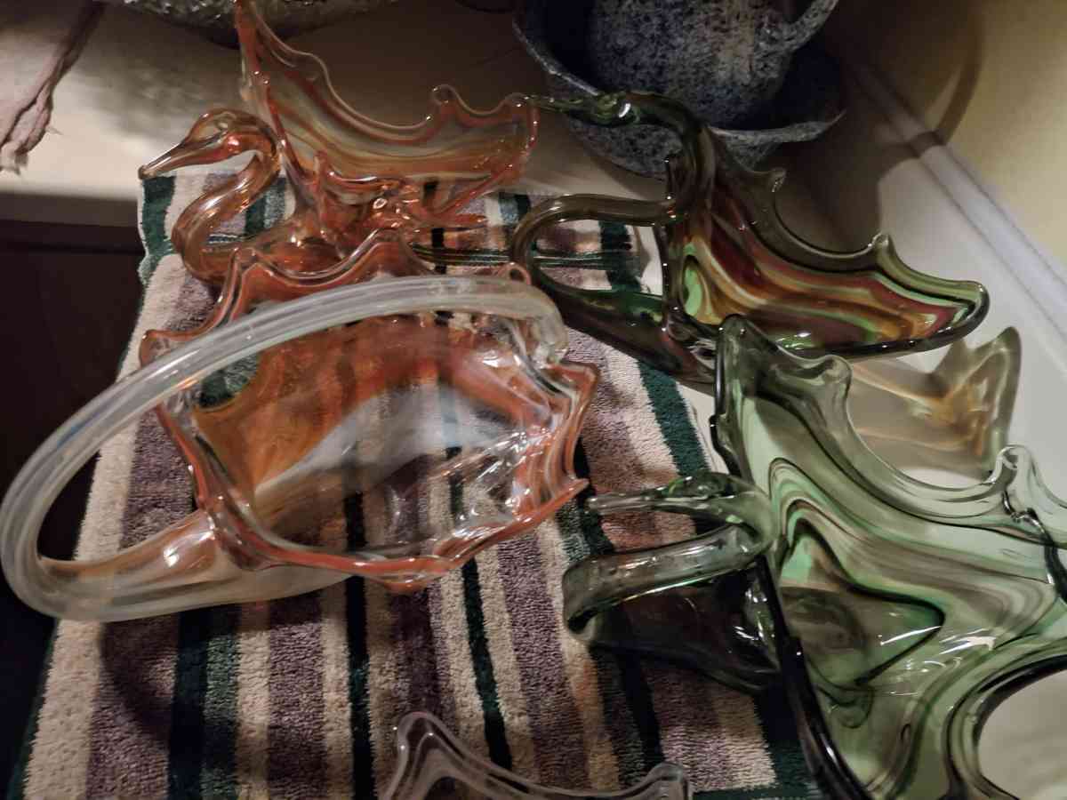 hand crafted glass art