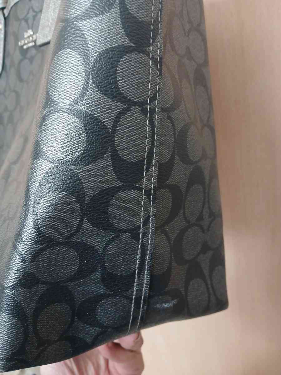 Coach Signature PVC Reversible City Tote