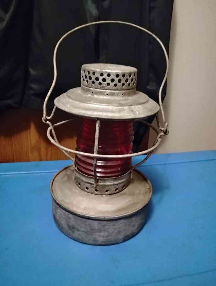 old rail road lantern