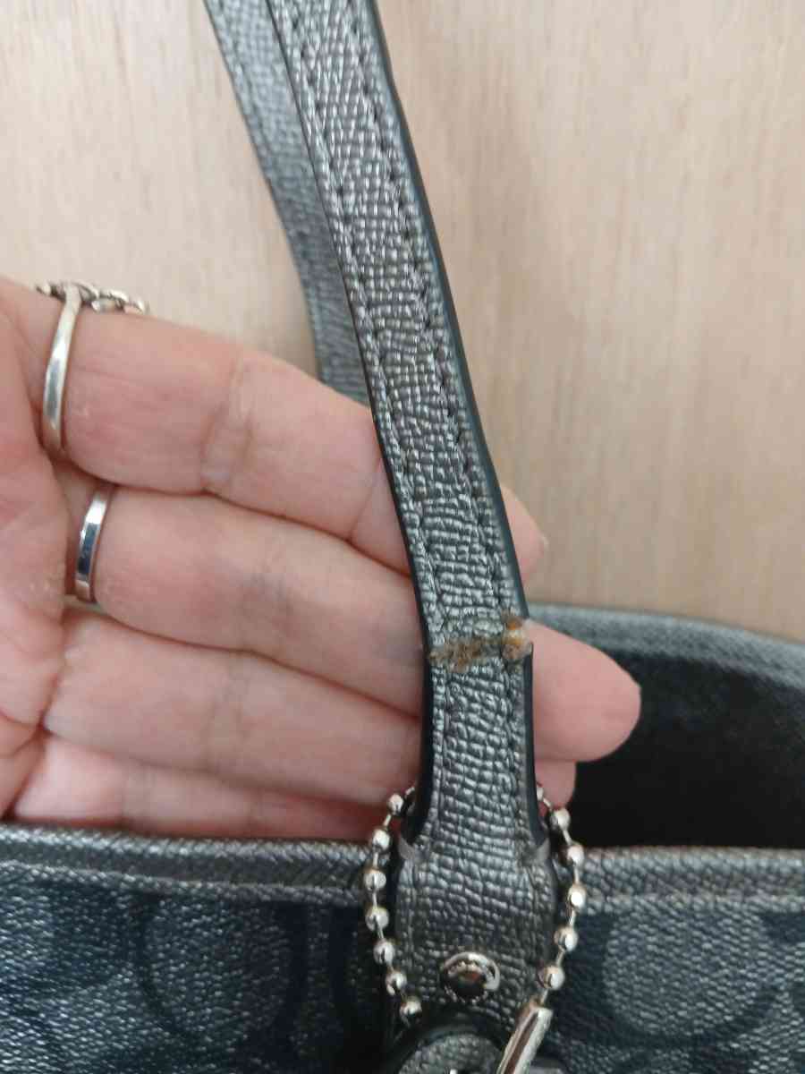 Coach Signature PVC Reversible City Tote