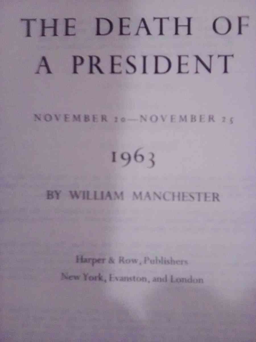 The Death of a President