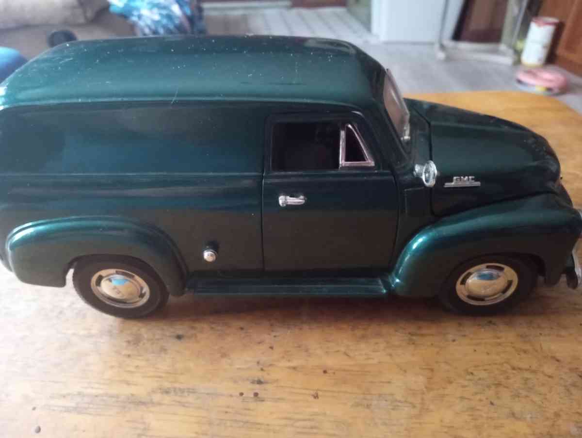 50 GMC Panel Truck and 55 Chevy Bel Air