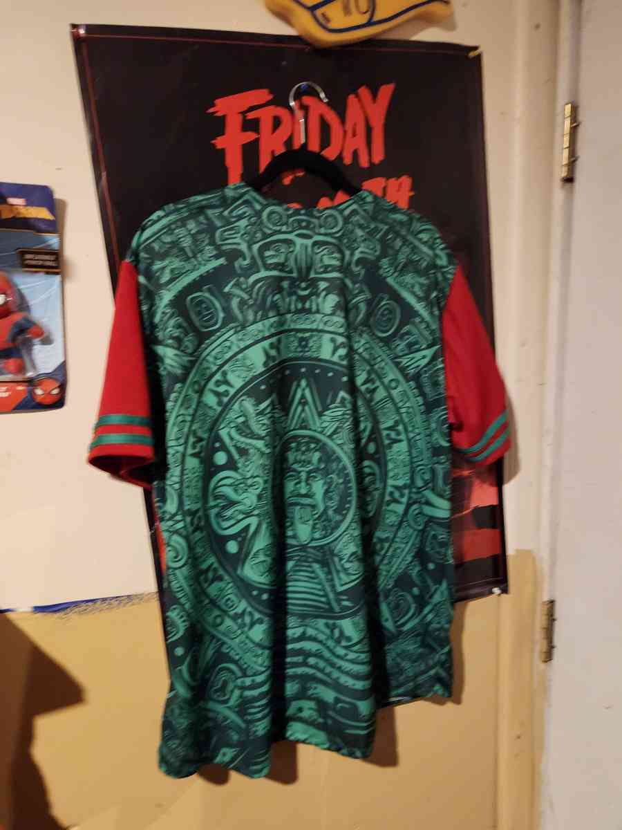 Mexico Aztec calendar jersey
