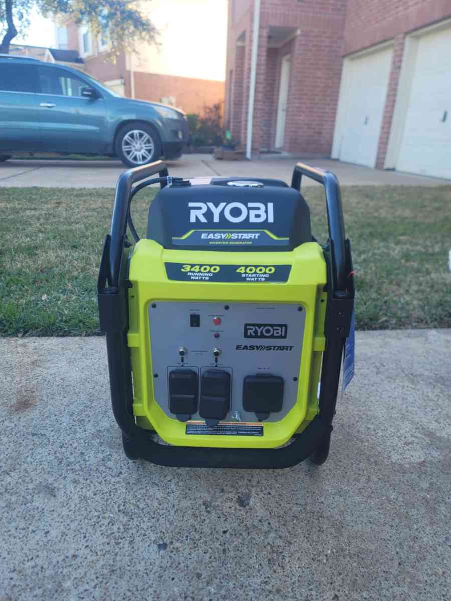 Generador Ryobi 4000 Watts Nuevo Trabajando Muy bien