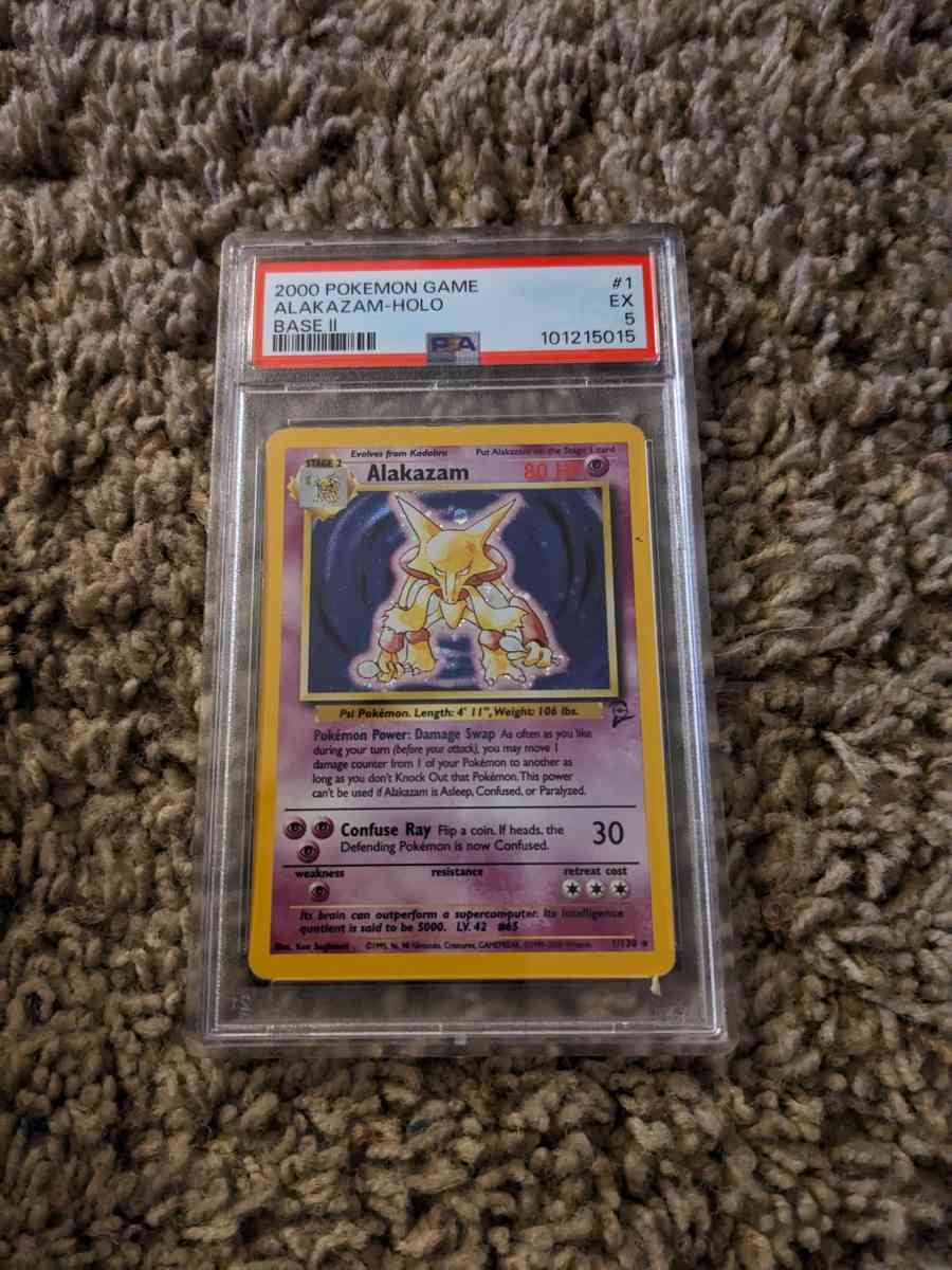 Pokemon cards graded