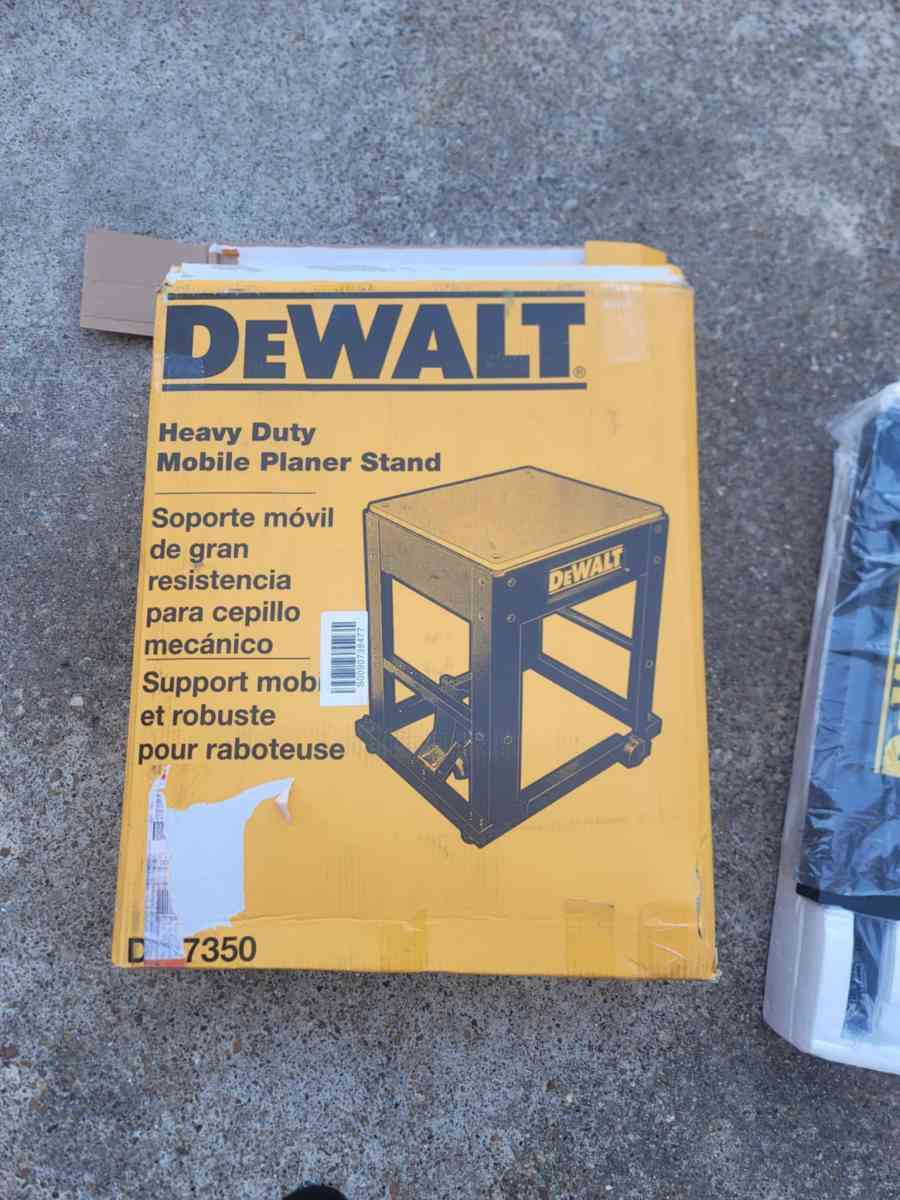 Mobile support for DEWALT mechanical brush NEW complete noth