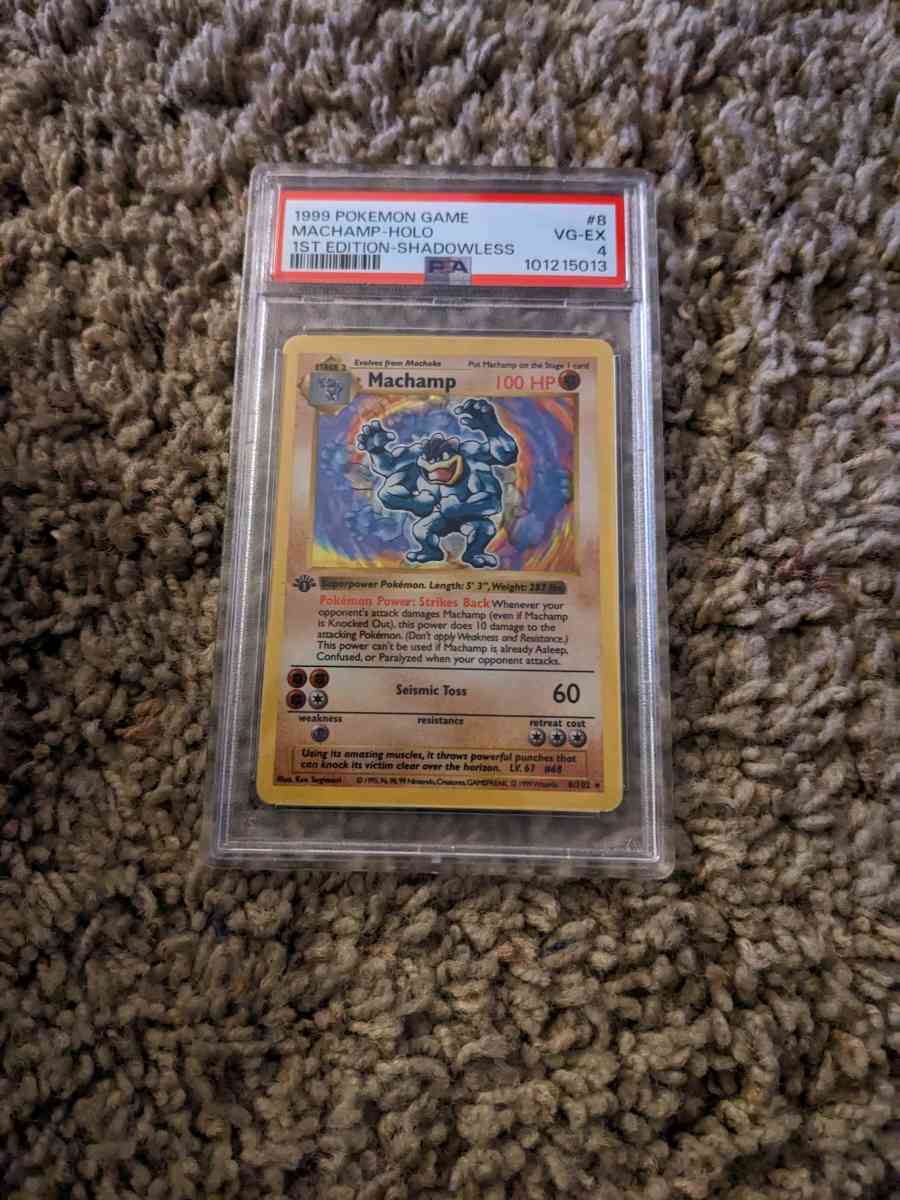 Pokemon cards graded