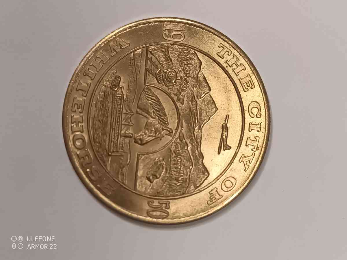 1950 Canada Klondike 1 Dollar Yukon Territory