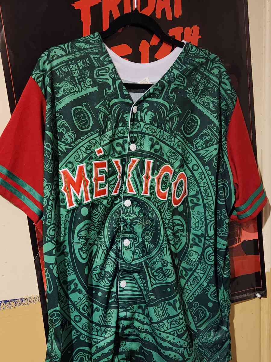Mexico Aztec calendar jersey