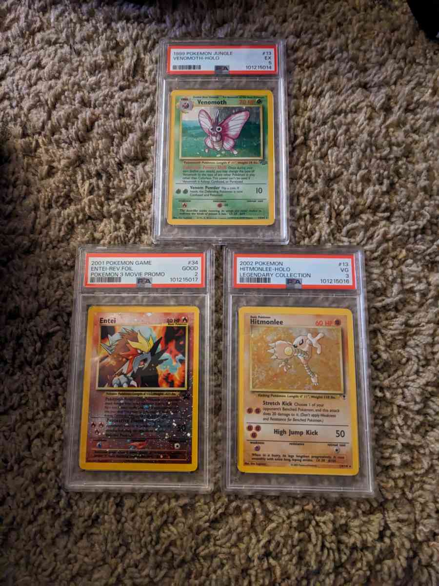Pokemon cards graded