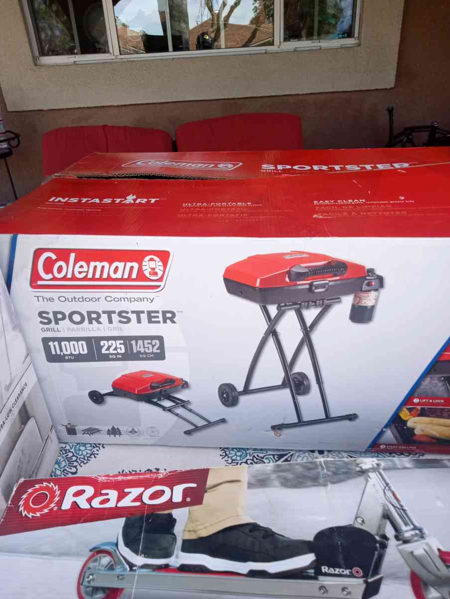 Coleman portable barbecue new