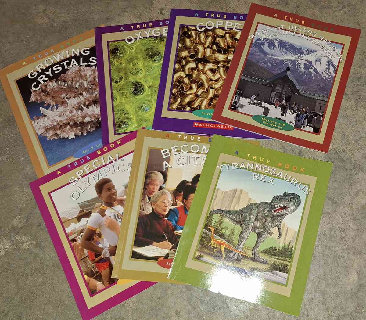 Lot A True Book by Scholastic 7 books total
