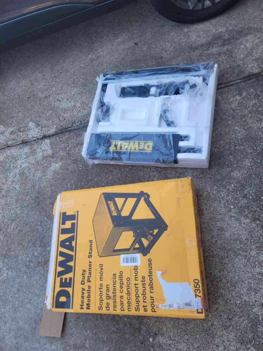 Mobile support for DEWALT mechanical brush NEW complete noth