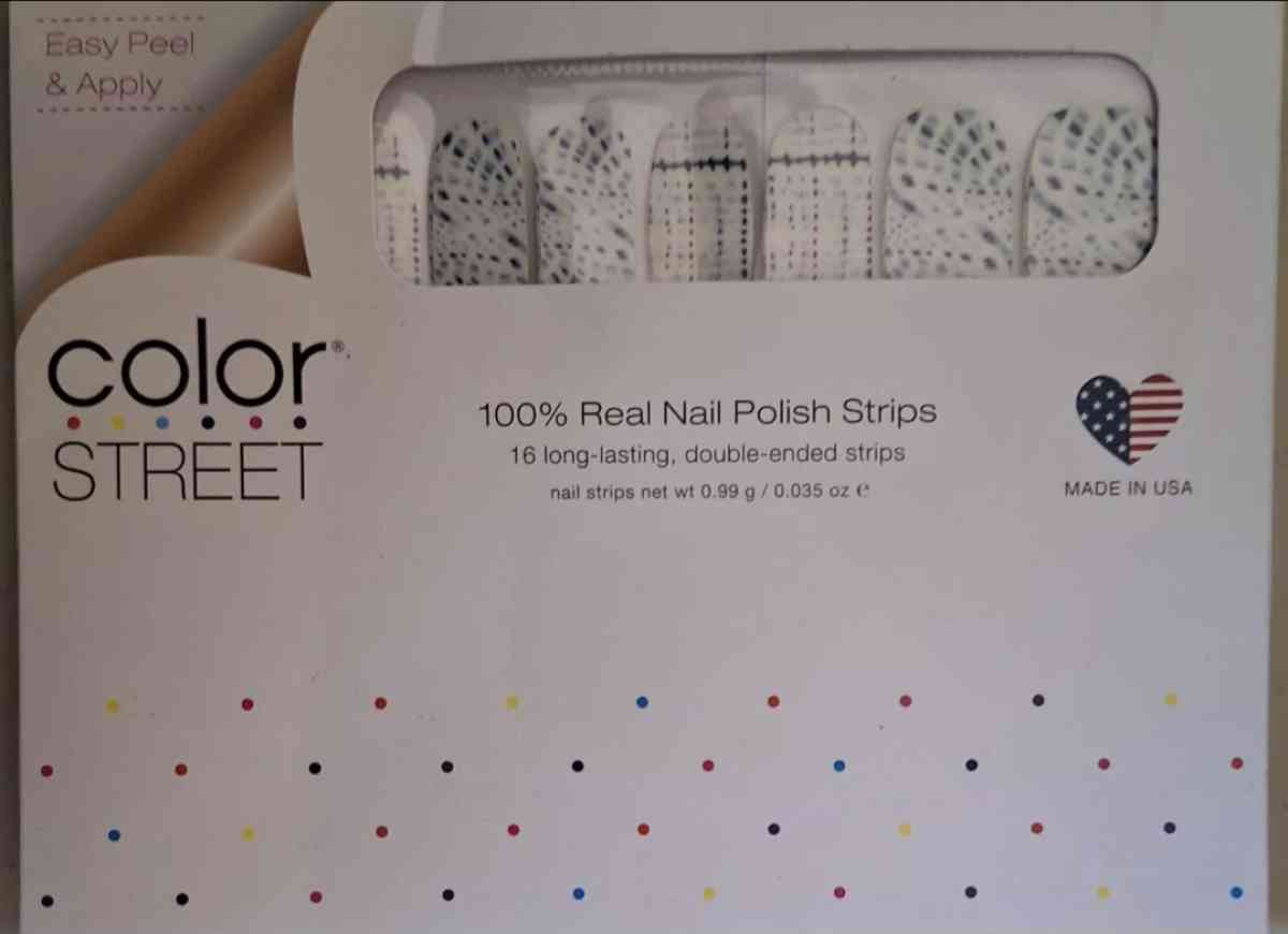 color street nail polish strips