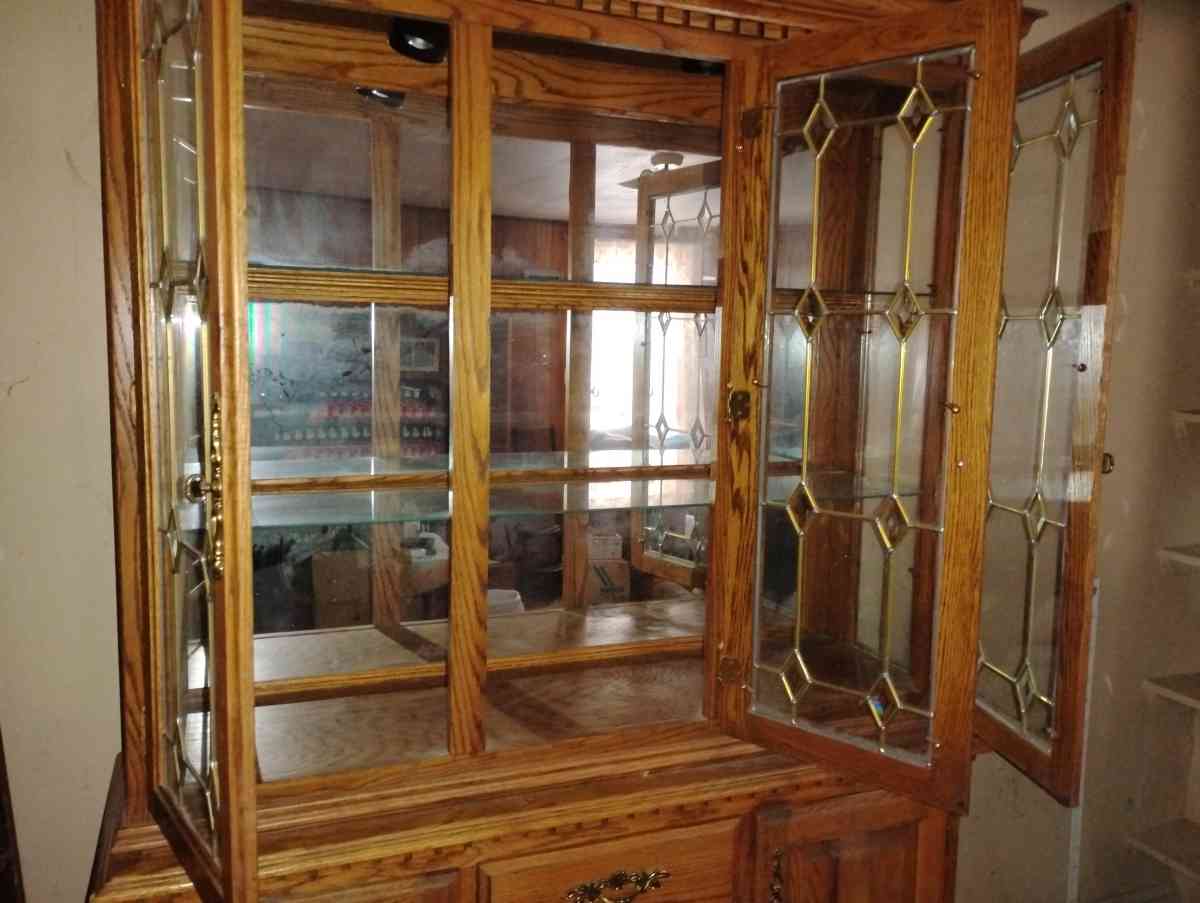 Amish china hutch