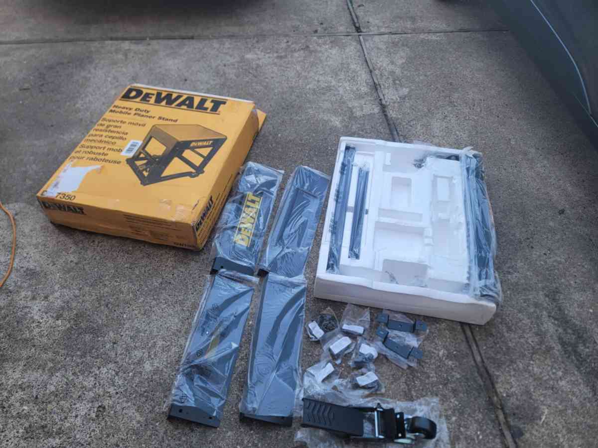 Mobile support for DEWALT mechanical brush NEW complete noth