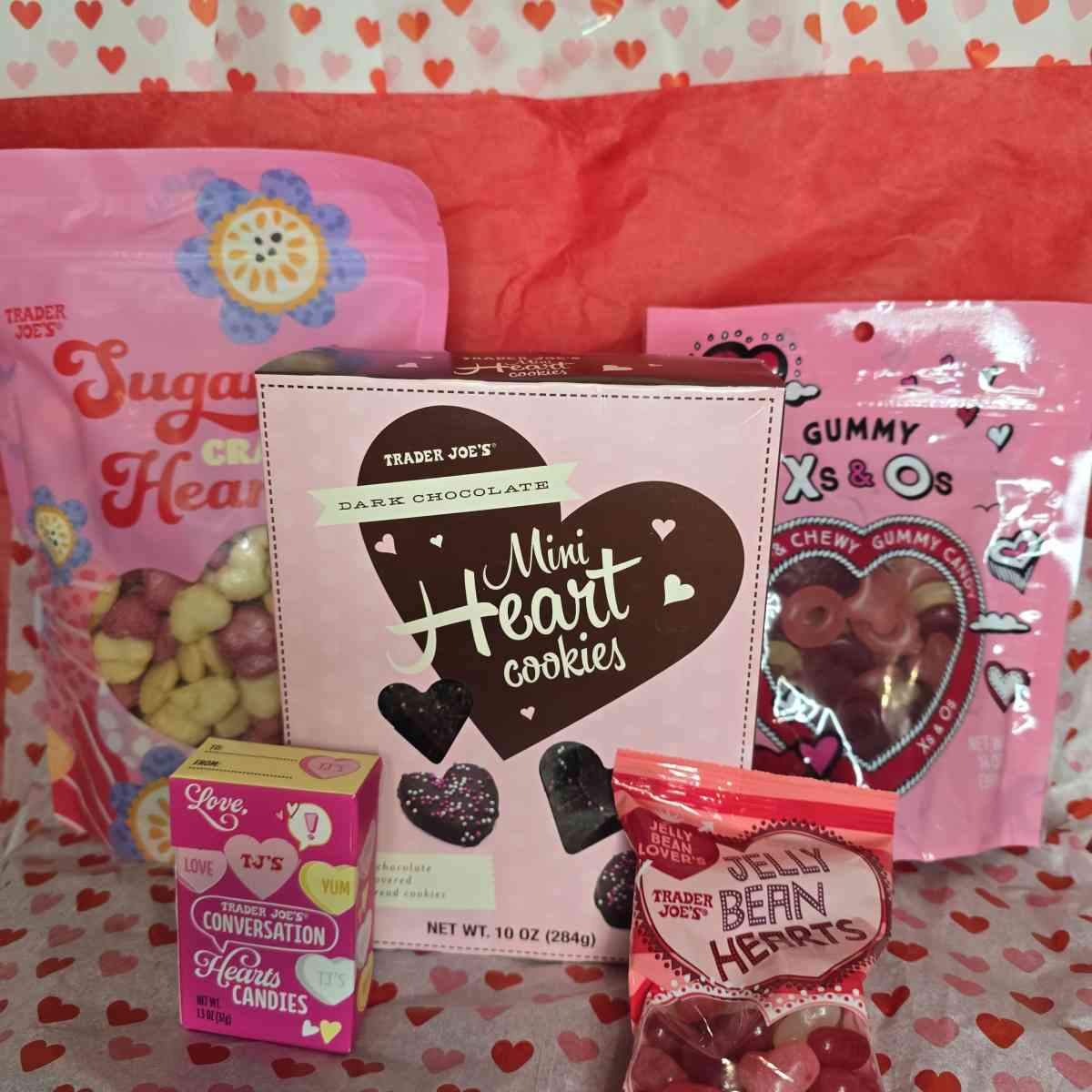 Trader Joes Valentines Day Gift Box 15 items