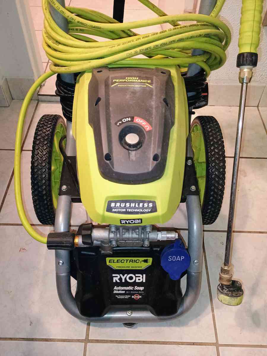 Ryobi 2700 PSI Electric Power Washer