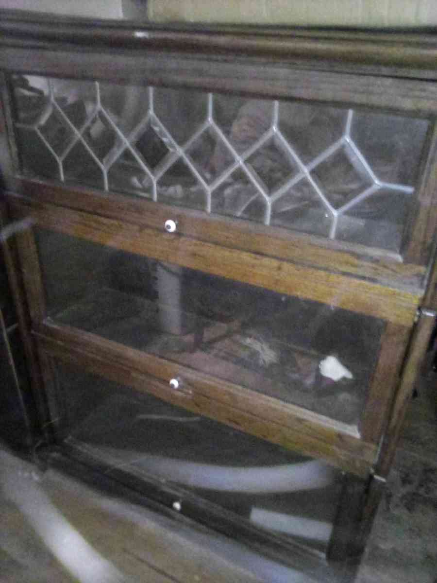 Wooden Glass Cabinet