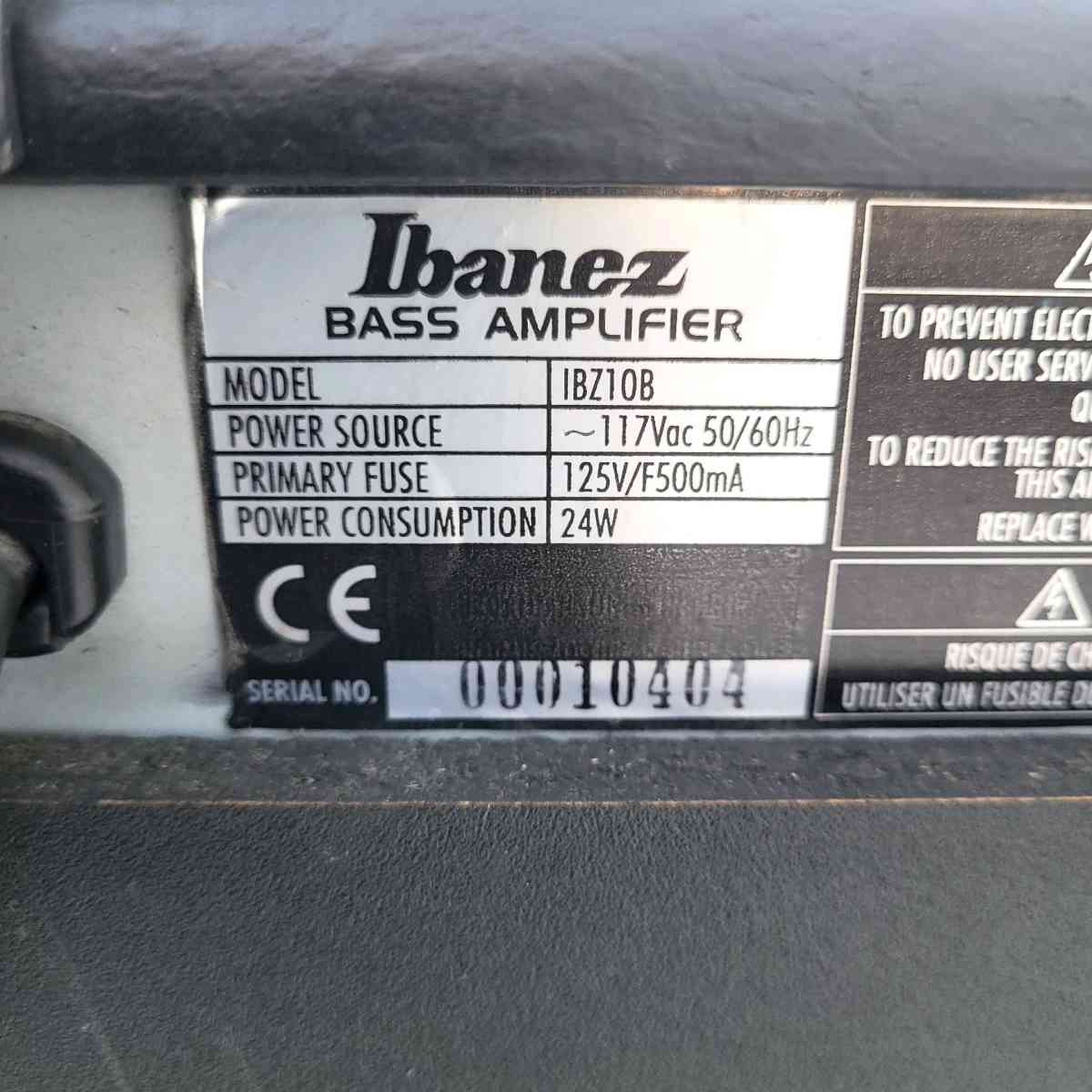 IBANEZ Bass Amplifier